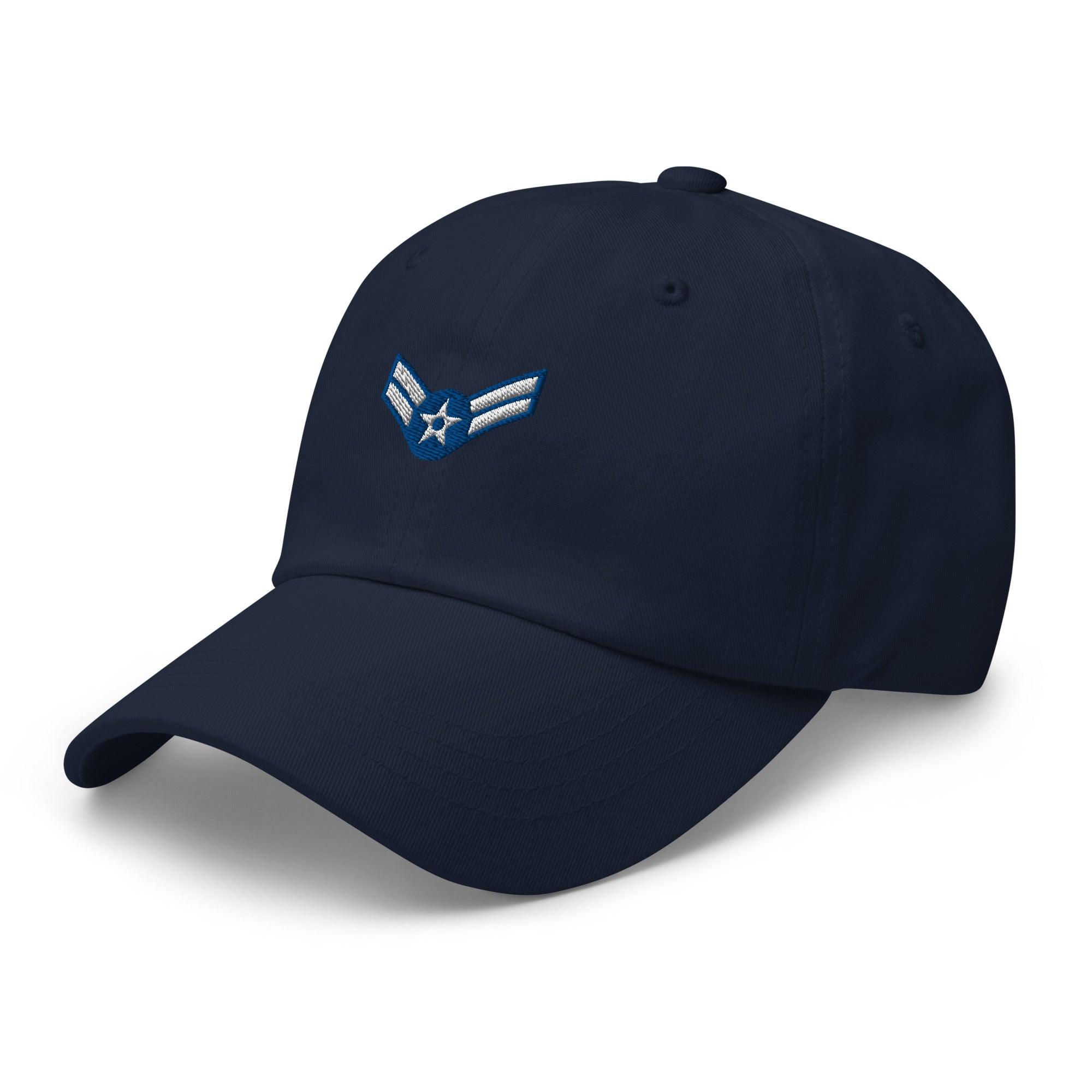 US Air Force E-3 Airman First Class A1C Insignia Embroidered Dad Hat