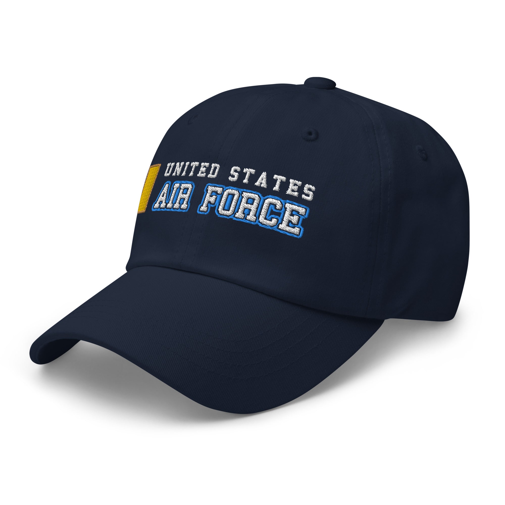 US Air Force O-1 Second Lieutenant 2d Lt Ranks/Insignia Embroidered Dad Hat