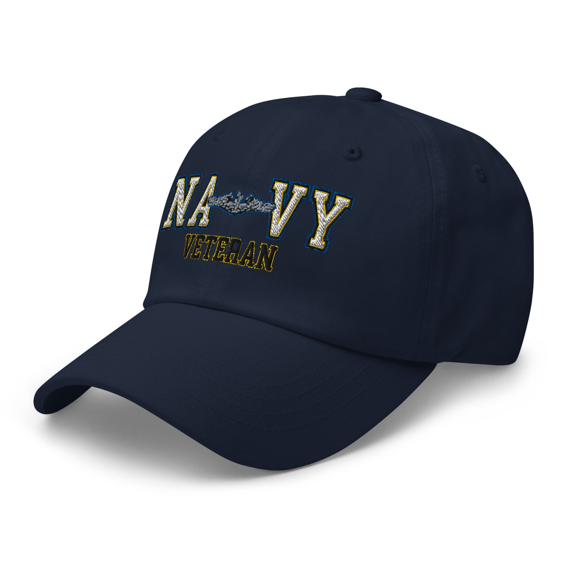 US Navy Submarine Enlisted Veteran Embroidered Dad Hat