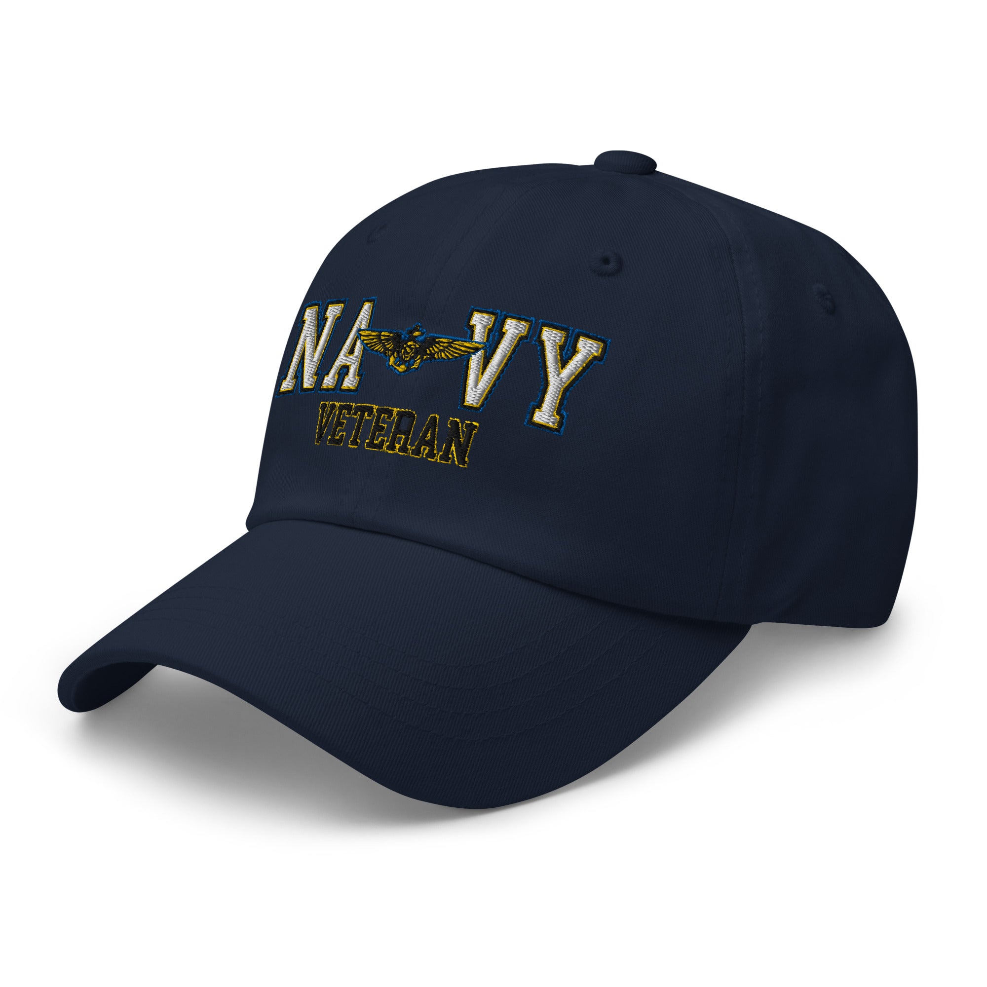 US Navy Naval Astronaut Veteran Embroidered Dad Hat