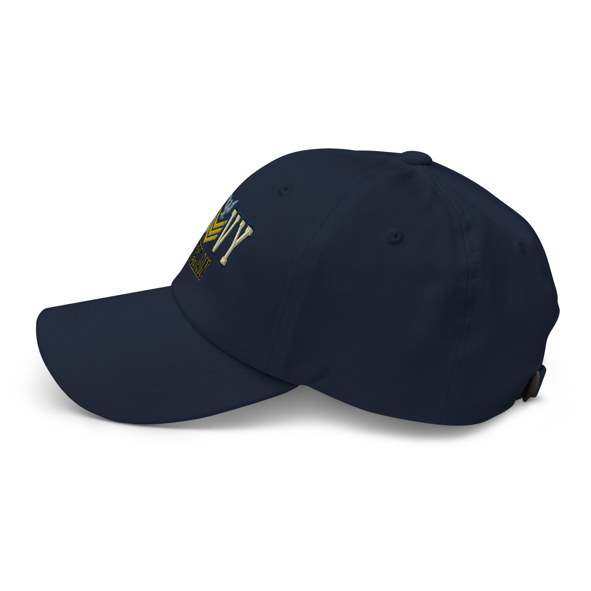 US Navy E-6 Gold Stripe Veteran Embroidered Dad Hat