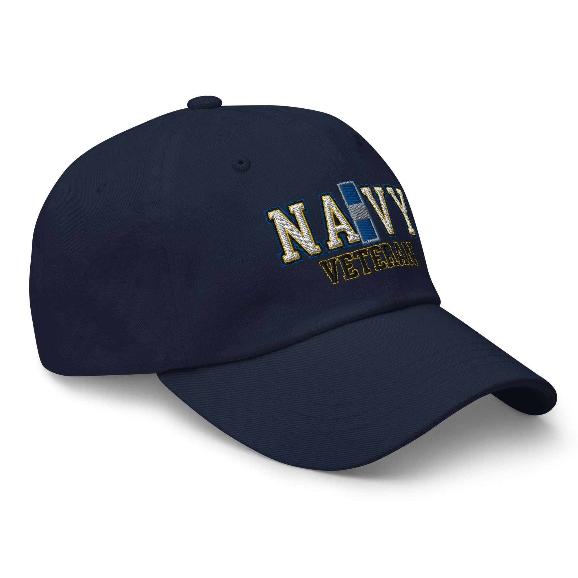 US Navy W-3 Chief Warrant Officer 3 W3 CW3 Veteran Embroidered Dad Hat