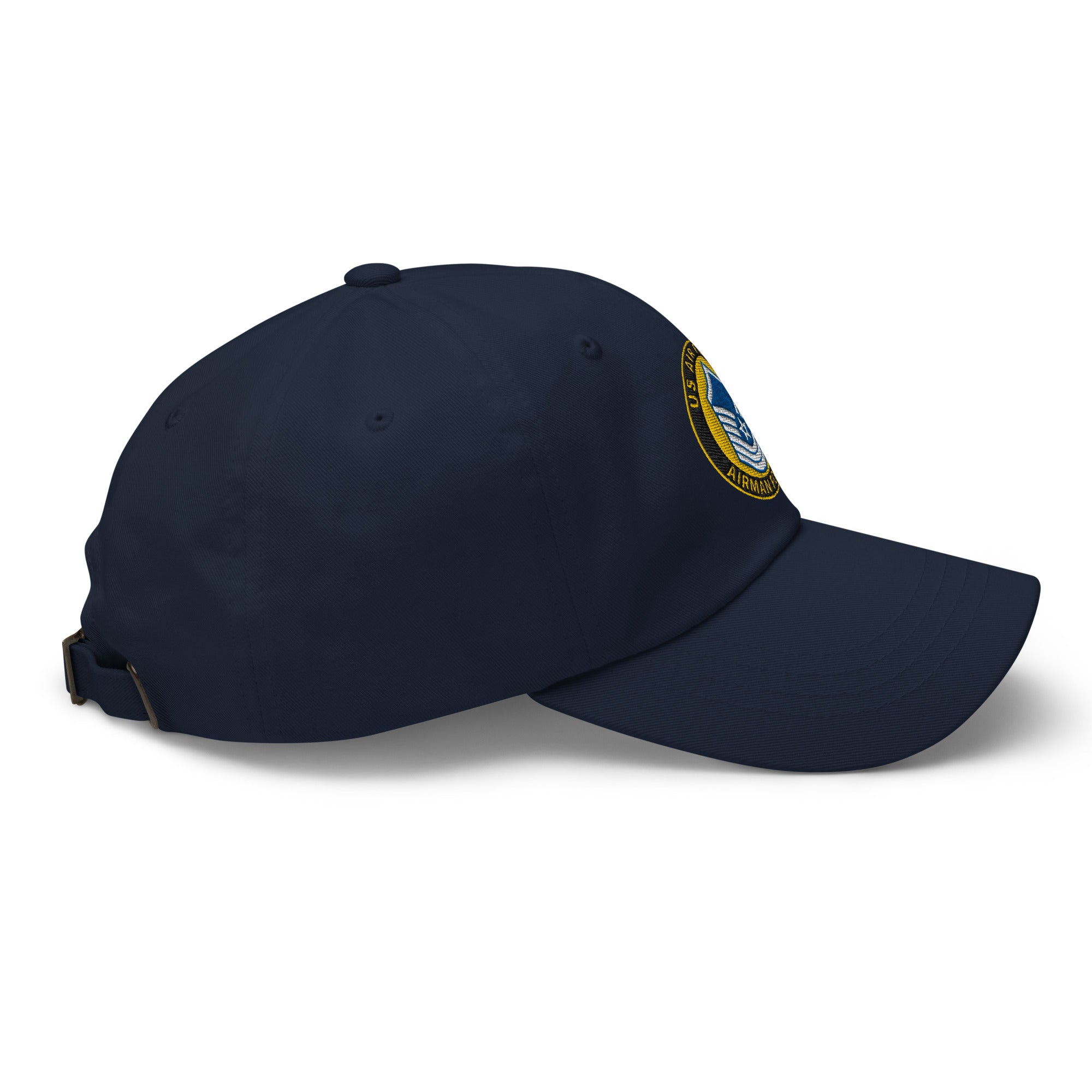 US Air Force E-8 Old Style Airman For Life Embroidered Dad Hat