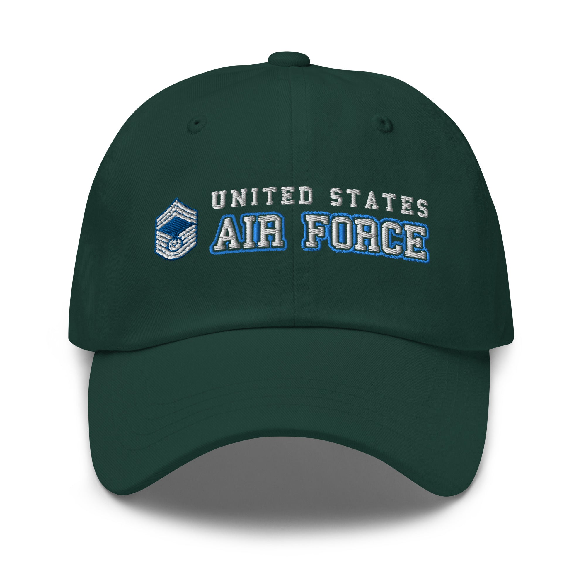 US Air Force E-9 Chief Master Sergeant Of The Air Force E9 CMSAF Ranks/Insignia Embroidered Dad Hat