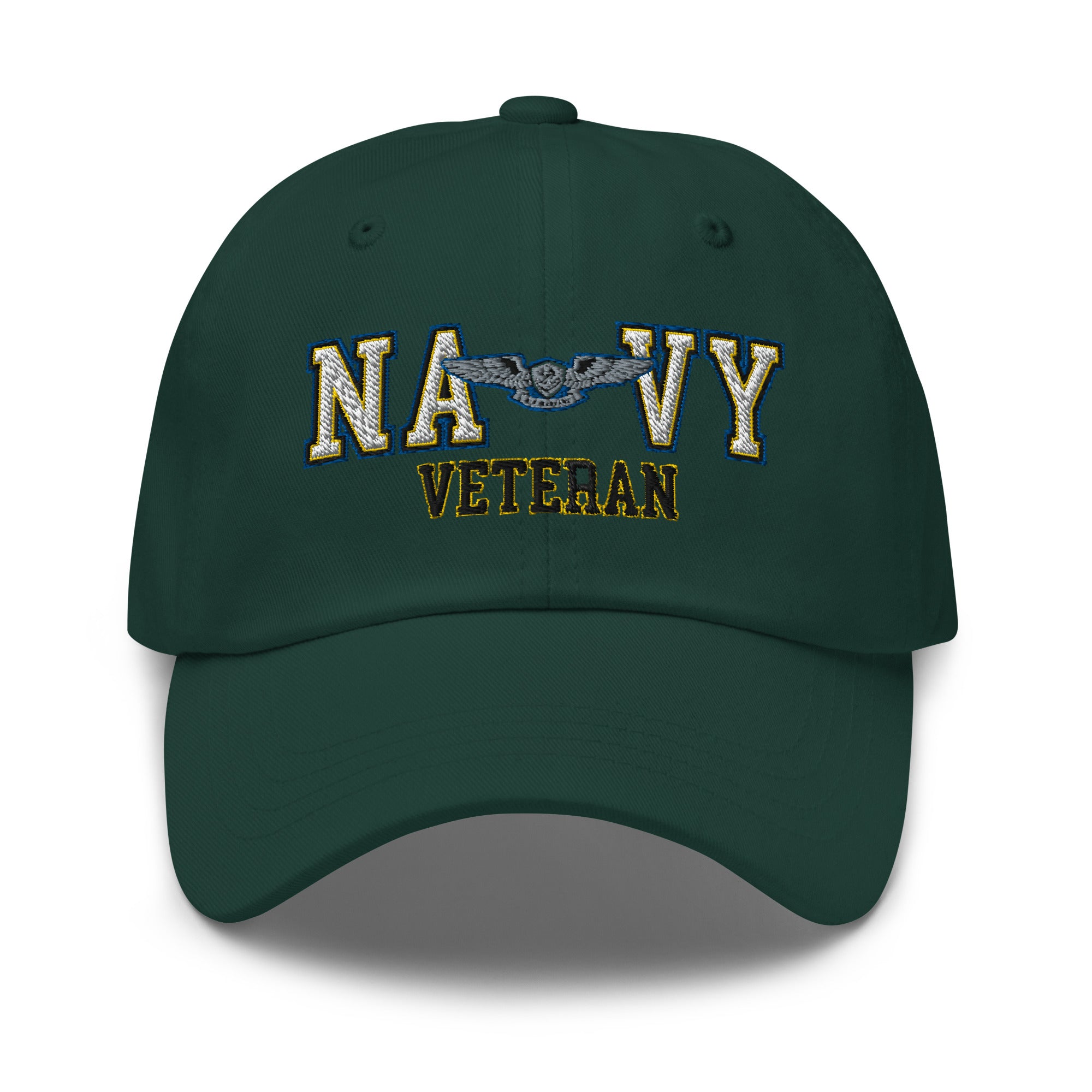 US Navy Enlisted Aviation Warfare Specialist Veteran Embroidered Dad Hat