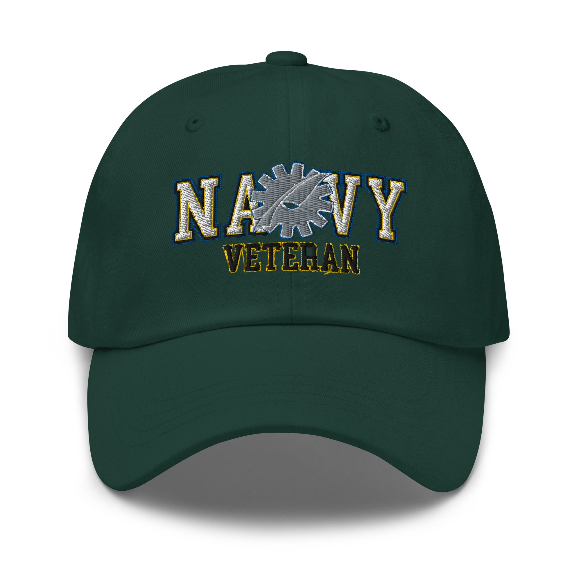 US Navy Data Processing Technician Navy DP Veteran Embroidered Dad Hat