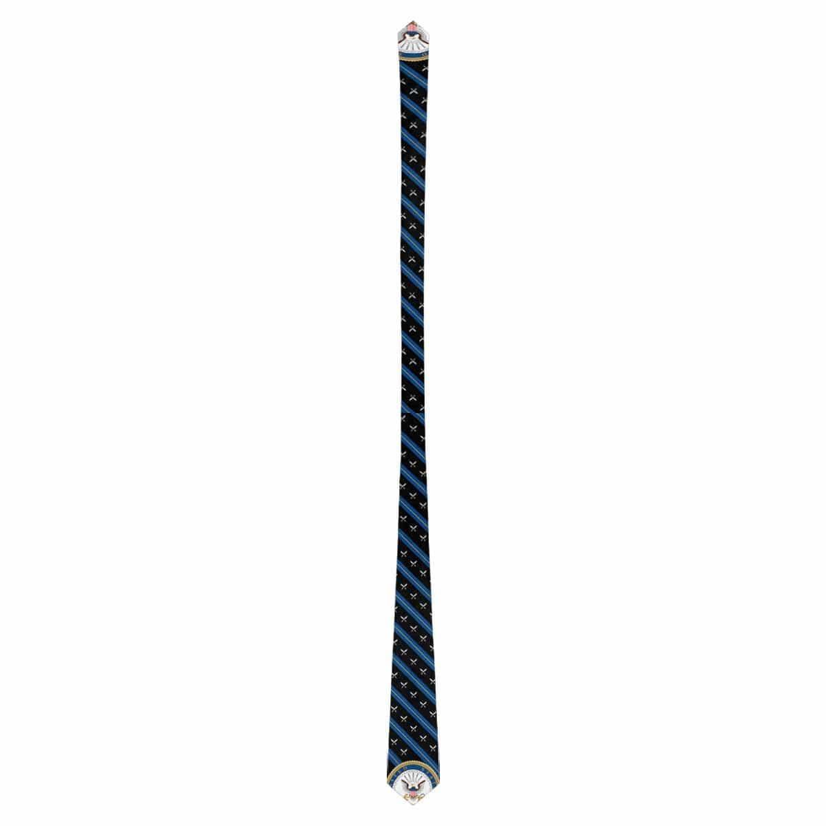 US Navy Yeoman Navy YN Classic Necktie (Two Sides)-Necktie-Navvy-Rate-Veterans Nation