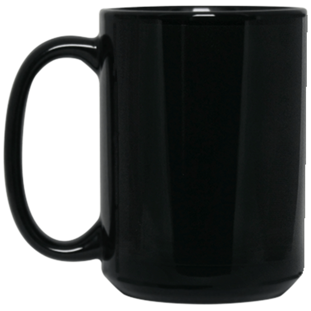 Personalized USA Flag with Military Insignia and Text 11oz-15oz Black Mug-Mug-AllBranch-Veterans Nation