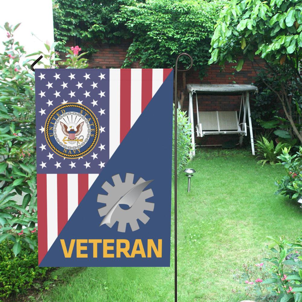 US Navy Data Processing Technician Navy DP Veteran House Flag 28 inches x 40 inches Twin-Side Printing-HouseFlag-Navy-Rate-Veterans Nation