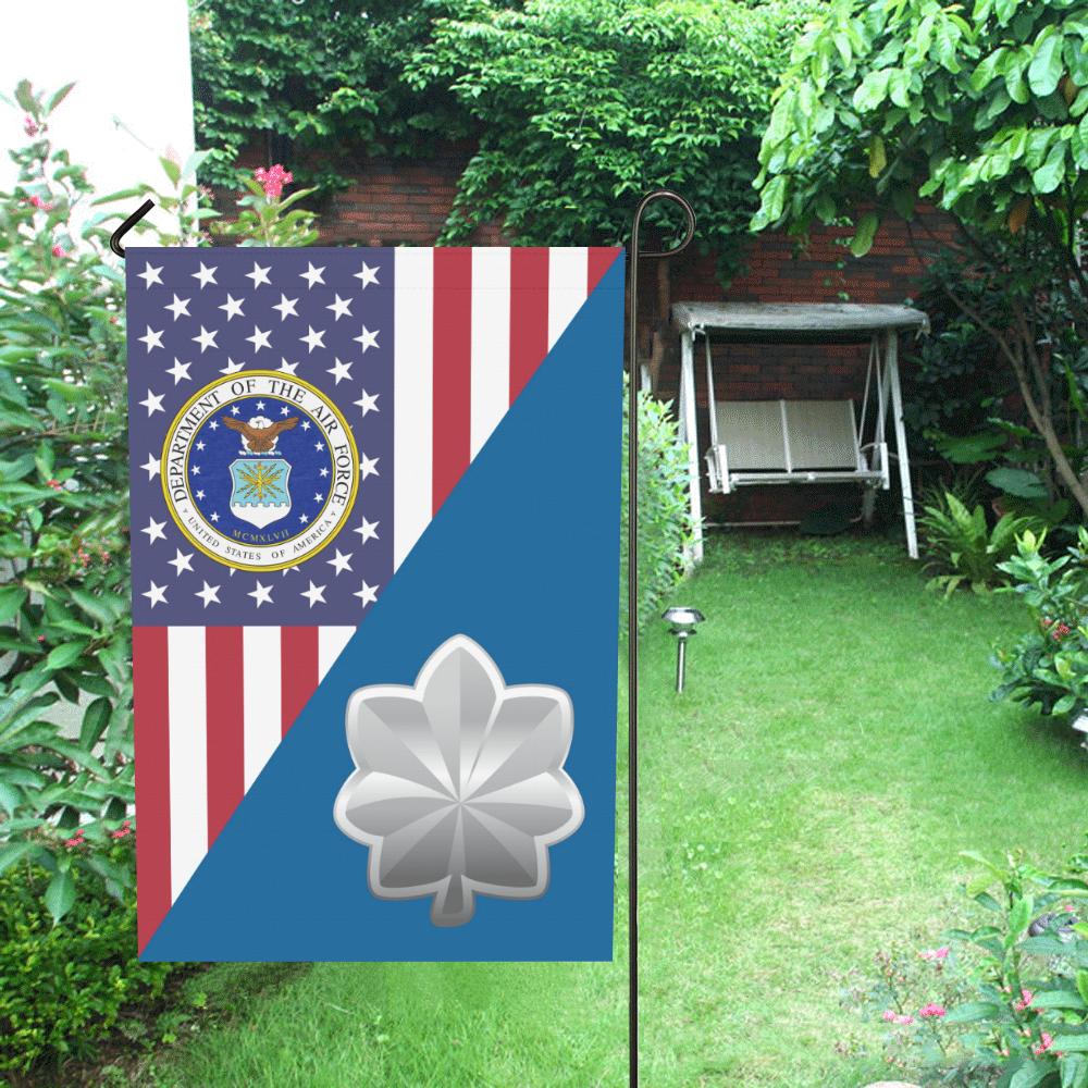 US Air Force O-5 Lieutenant Colonel Lt Co O5 Field House Flag 28 inches x 40 inches Twin-Side Printing-HouseFlag-USAF-Ranks-Veterans Nation