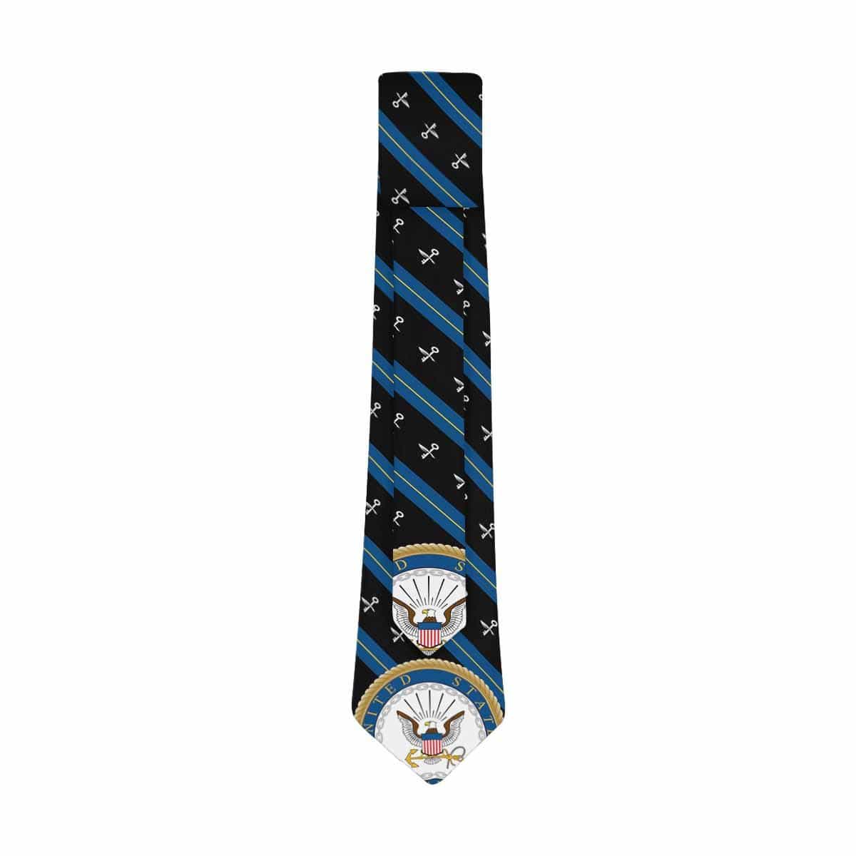 US Navy Ship's Serviceman Navy SH Classic Necktie (Two Sides)-Necktie-Navvy-Rate-Veterans Nation