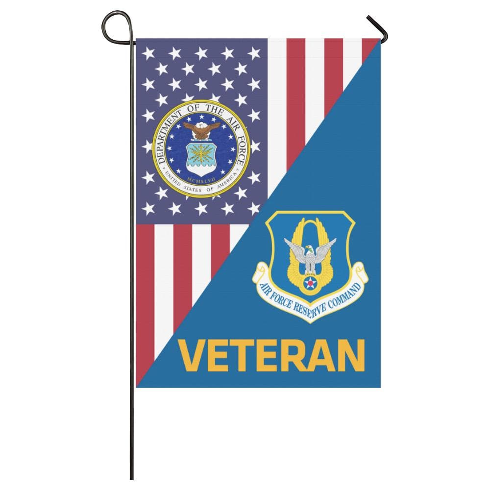 US Air Force Reserve Command Veteran House Flag 28 inches x 40 inches Twin-Side Printing-HouseFlag-USAF-Shield-Veterans Nation