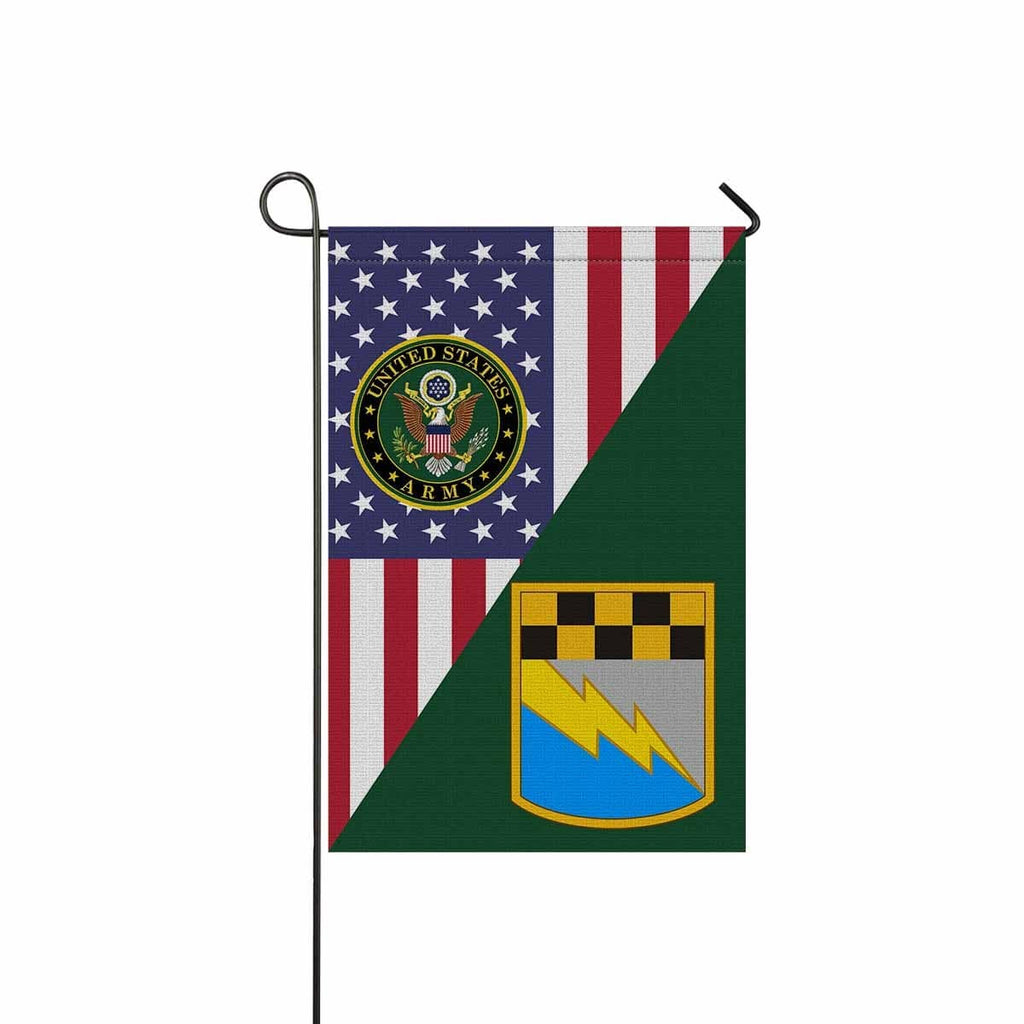 US ARMY 525TH EXPEDITIONARY MILITARY INTELLIGENCE BRIGADE Garden Flag/Yard Flag 12 inches x 18 inches Twin-Side Printing-GDFlag-Army-CSIB-Veterans Nation
