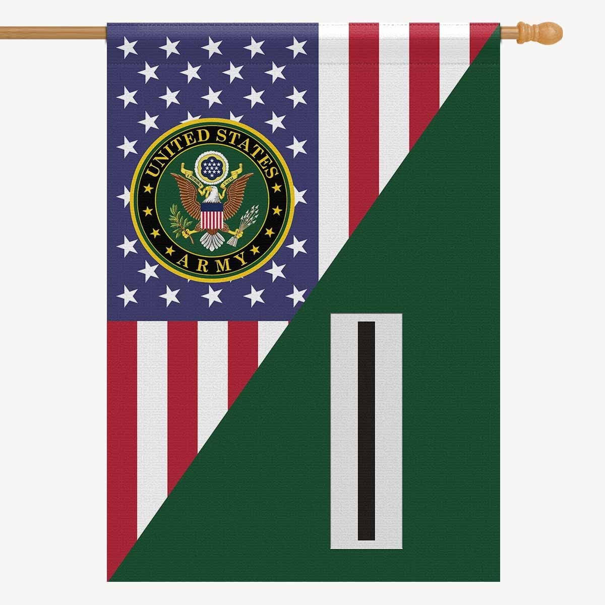 US Army W-5 Chief Warrant Officer 5 House Flag 28 Inch x 40 Inch 2-Side Printing-HouseFlag-Army-Ranks-Veterans Nation