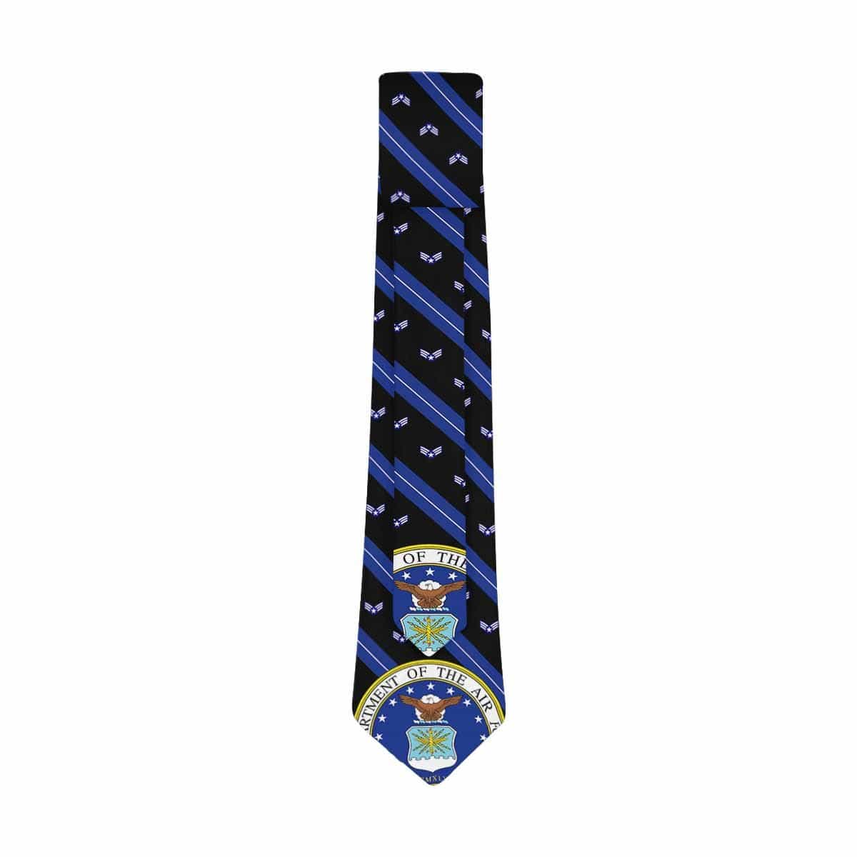 US Air Force E-4 Buck Sergeant Classic Necktie (Two Sides)-Necktie-USAF-Ranks-Veterans Nation