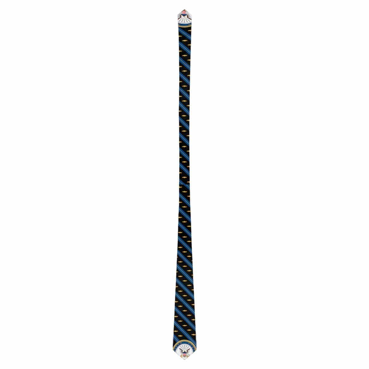 US Navy Engineering Duty Officer Badge Classic Necktie (Two Sides)-Necktie-Navy-Badge-Veterans Nation