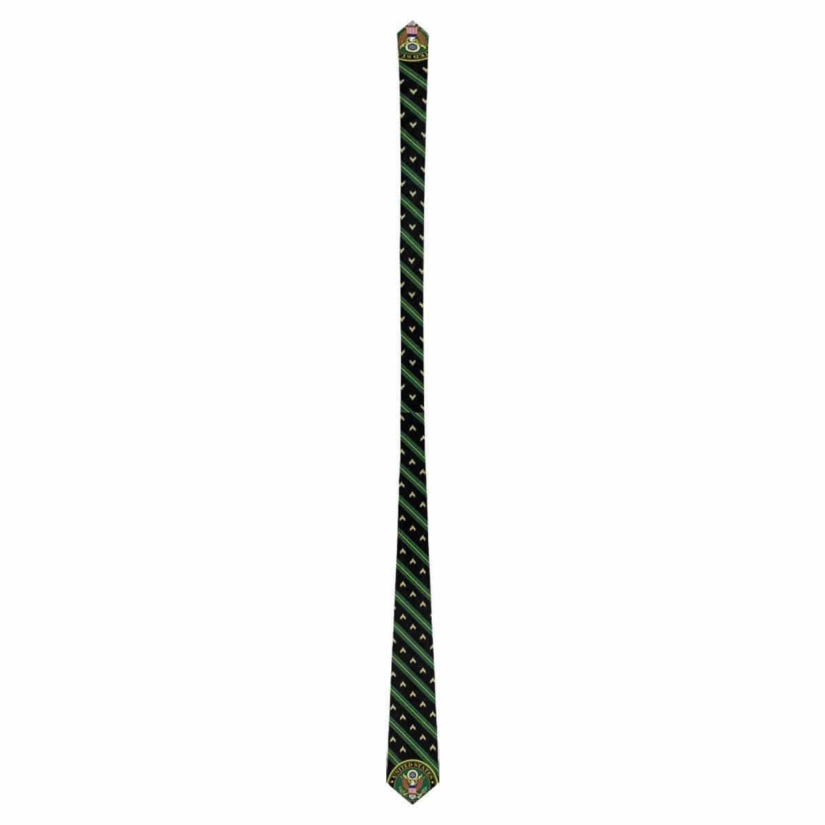 US Army E-4 CPL Classic Necktie (Two Sides)-Necktie-Army-Ranks-Veterans Nation