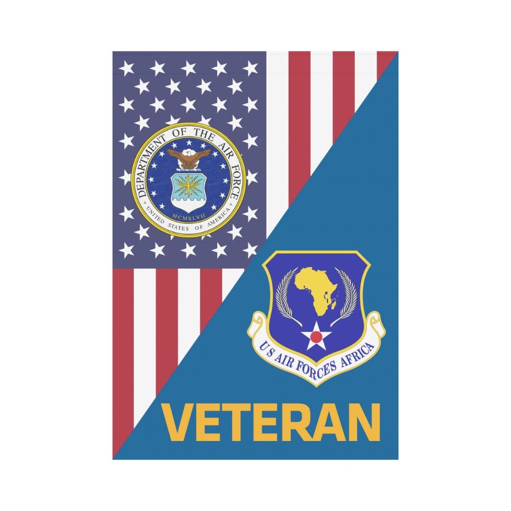 United States Air Forces Africa Veteran House Flag 28 inches x 40 inches Twin-Side Printing-HouseFlag-USAF-Shield-Veterans Nation