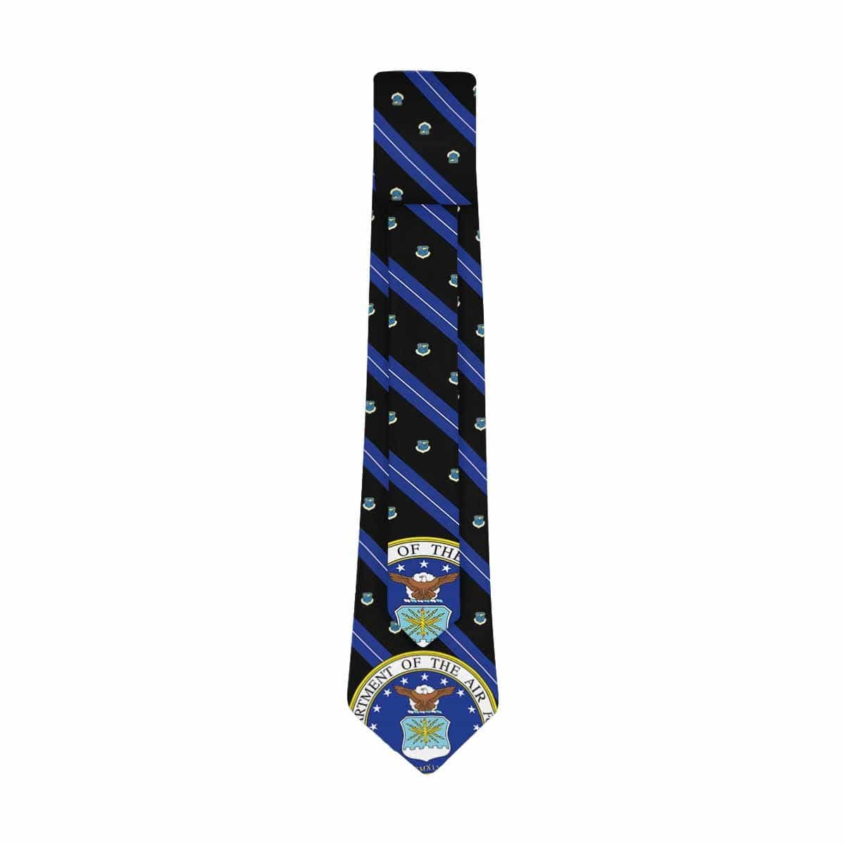 USAF Alaskan Air Command Classic Necktie (Two Sides)-Necktie-USAF-Major-Veterans Nation