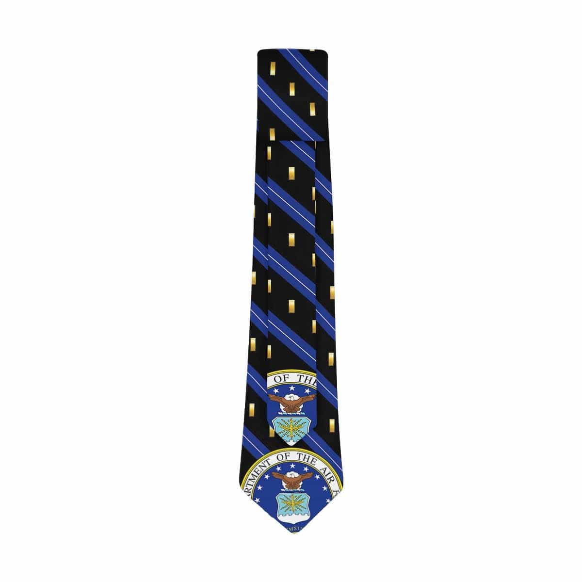 US Air Force O-1 Classic Necktie (Two Sides)-Necktie-USAF-Ranks-Veterans Nation