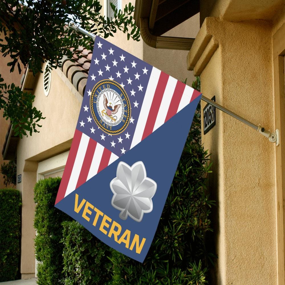 US Navy O-5 Commander O5 CDR Senior Officer Veteran House Flag 28 inches x 40 inches Twin-Side Printing-HouseFlag-Navy-Officer-Veterans Nation