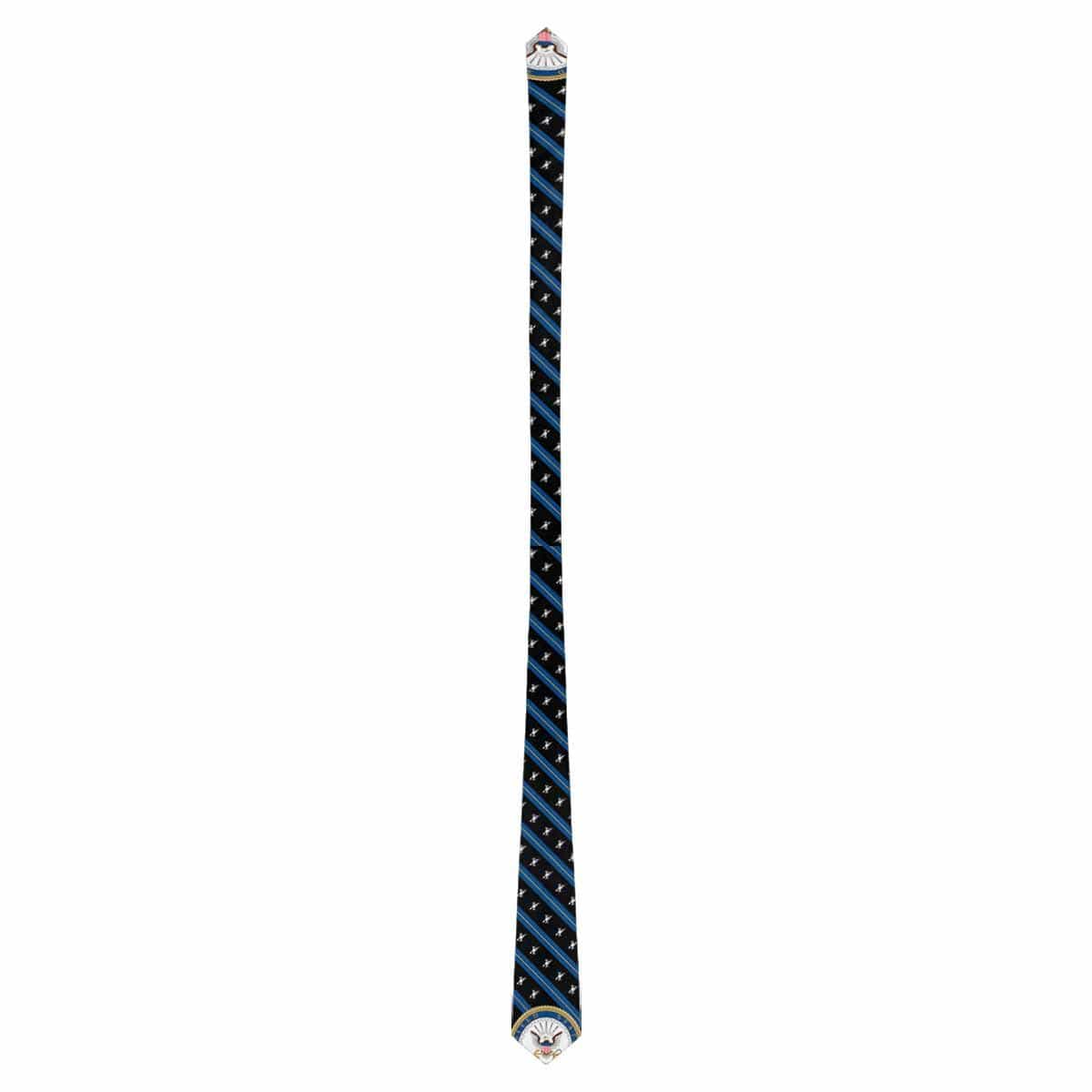 US Navy Legalman Navy LN Classic Necktie (Two Sides)-Necktie-Navvy-Rate-Veterans Nation