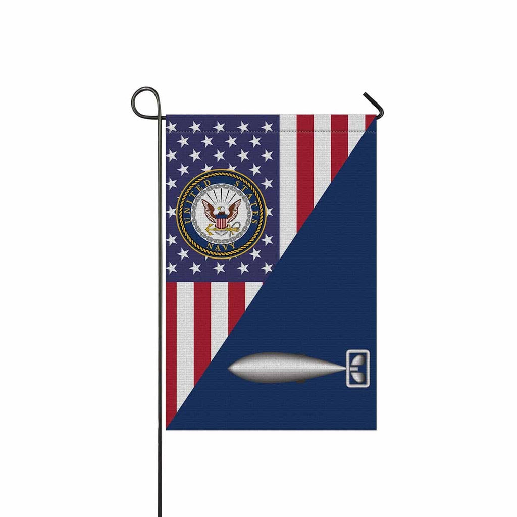 US Navy Torpedoman's mate Navy TM Garden Flag/Yard Flag 12 inches x 18 inches Twin-Side Printing-GDFlag-Navy-Rate-Veterans Nation