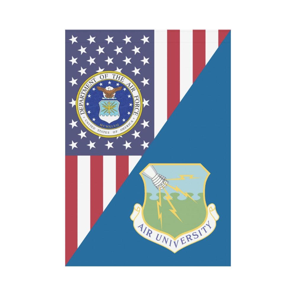 US Air Force Air University House Flag 28 inches x 40 inches Twin-Side Printing-HouseFlag-USAF-Shield-Veterans Nation