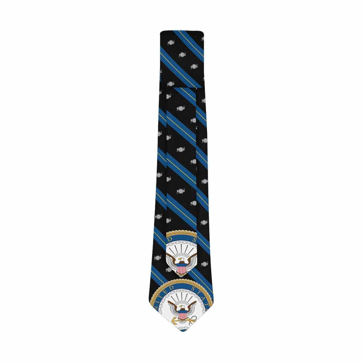 US Navy Boiler technician Navy BT Classic Necktie (Two Sides)-Necktie-Navvy-Rate-Veterans Nation