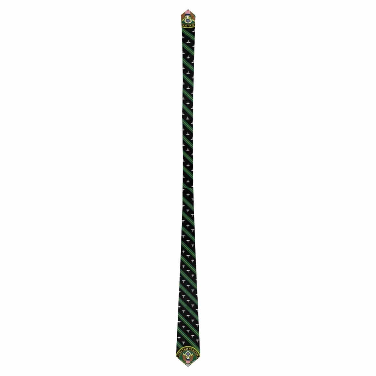 US Army Medical Service Corps Classic Necktie (Two Sides)-Necktie-Army-Branch-Veterans Nation