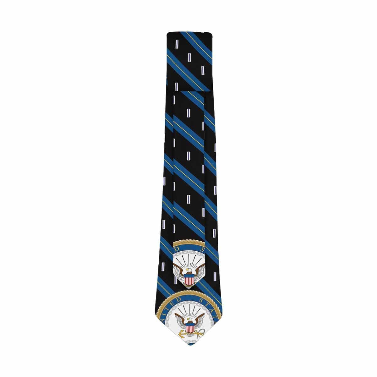 US Navy W-5 Officer Classic Necktie (Two Sides)-Necktie-Navy-Officer-Veterans Nation