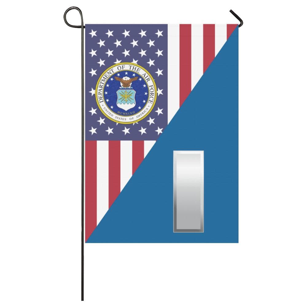 US Air Force O-2 First Lieutenant 1st L O2 House Flag 28 inches x 40 inches Twin-Side Printing-HouseFlag-USAF-Ranks-Veterans Nation