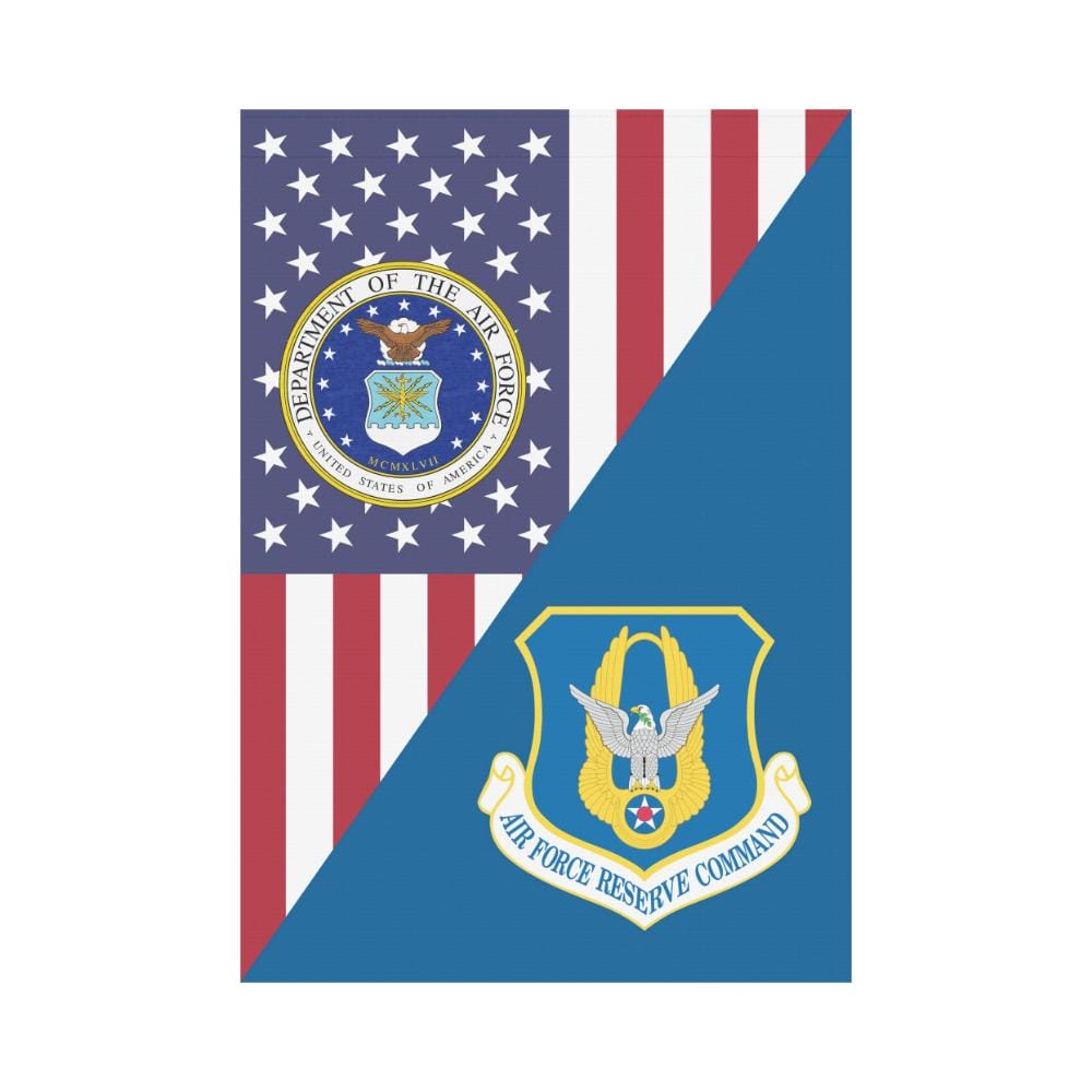 US Air Force Reserve Command House Flag 28 inches x 40 inches Twin-Side Printing-HouseFlag-USAF-Shield-Veterans Nation