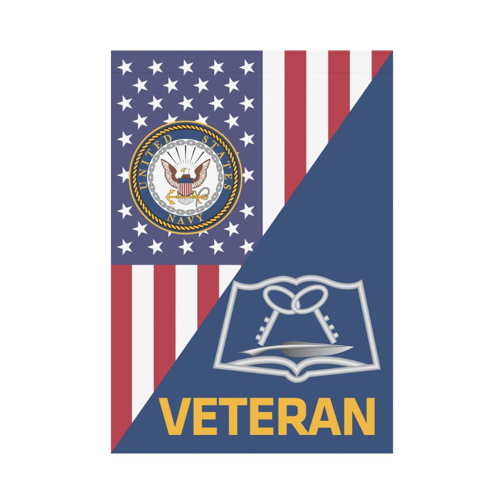 US Navy Culinary Specialist Navy CS Veteran House Flag 28 inches x 40 inches Twin-Side Printing-HouseFlag-Navy-Rate-Veterans Nation