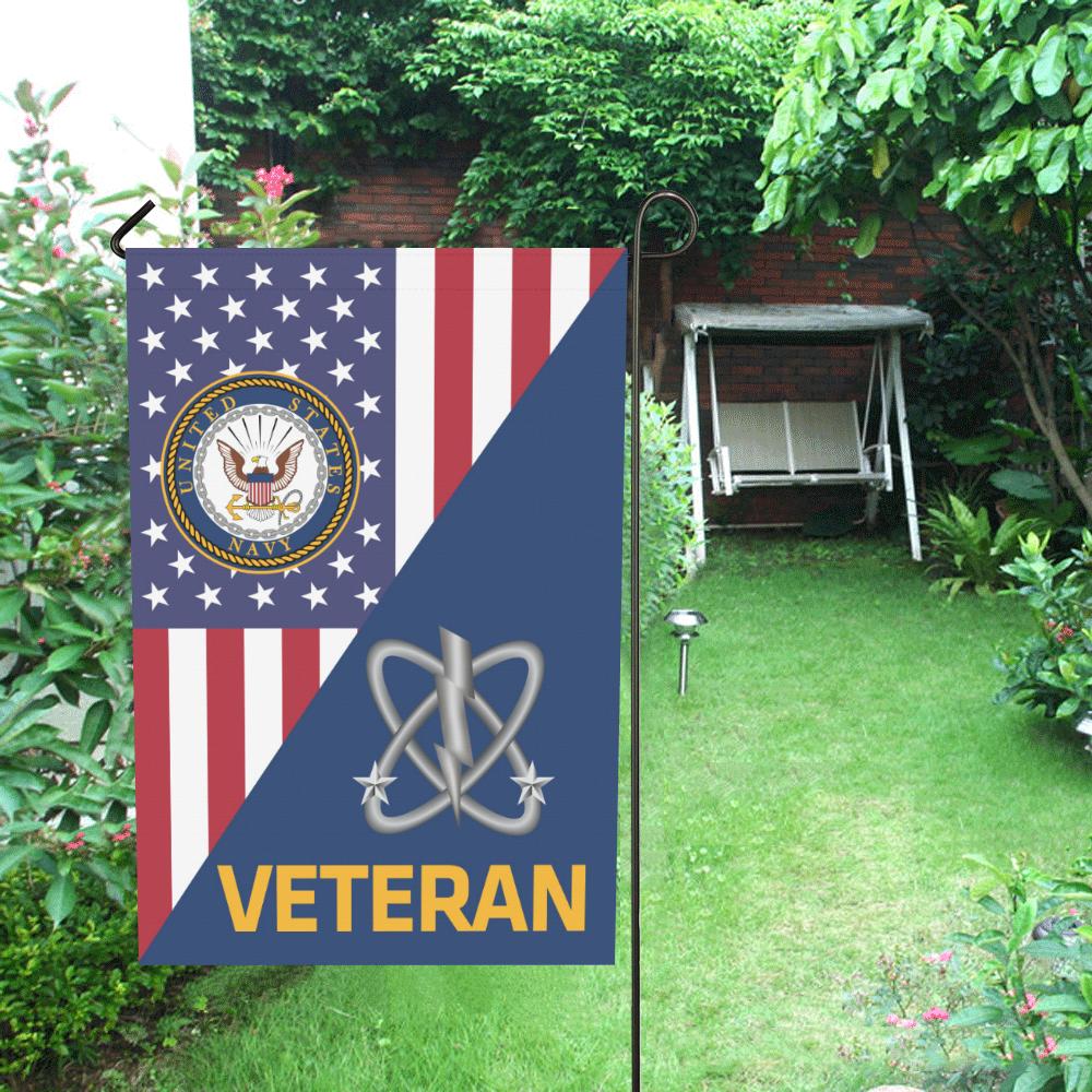 US Navy Electronics Warfare Technician Navy EW Veteran House Flag 28 inches x 40 inches Twin-Side Printing-HouseFlag-Navy-Rate-Veterans Nation