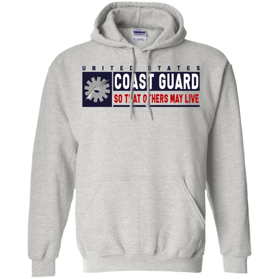 US Coast Guard Data Processing Technician DP Logo- So that others may live Long Sleeve - Pullover Hoodie-TShirt-USCG-Veterans Nation