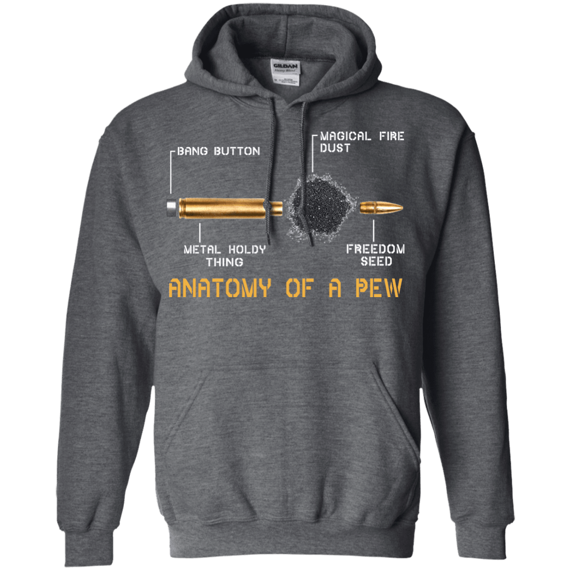 Military T-Shirt "ANATOMY OF A PEW"-TShirt-General-Veterans Nation
