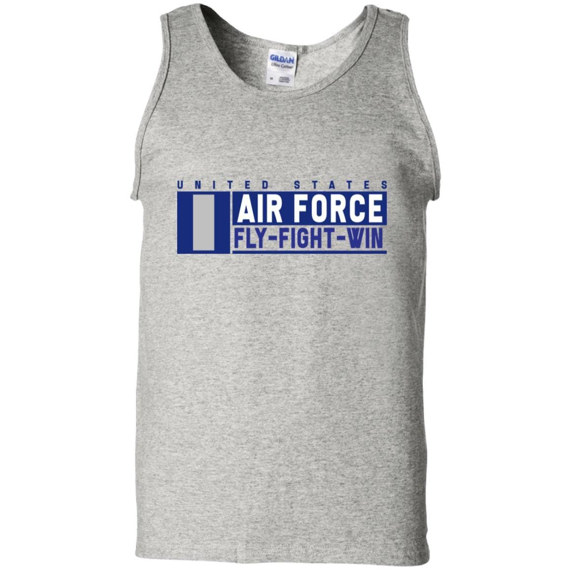 US Air Force O-2 First Lieutenant Fly - Fight - Win T-Shirt On Front For Men-TShirt-USAF-Veterans Nation