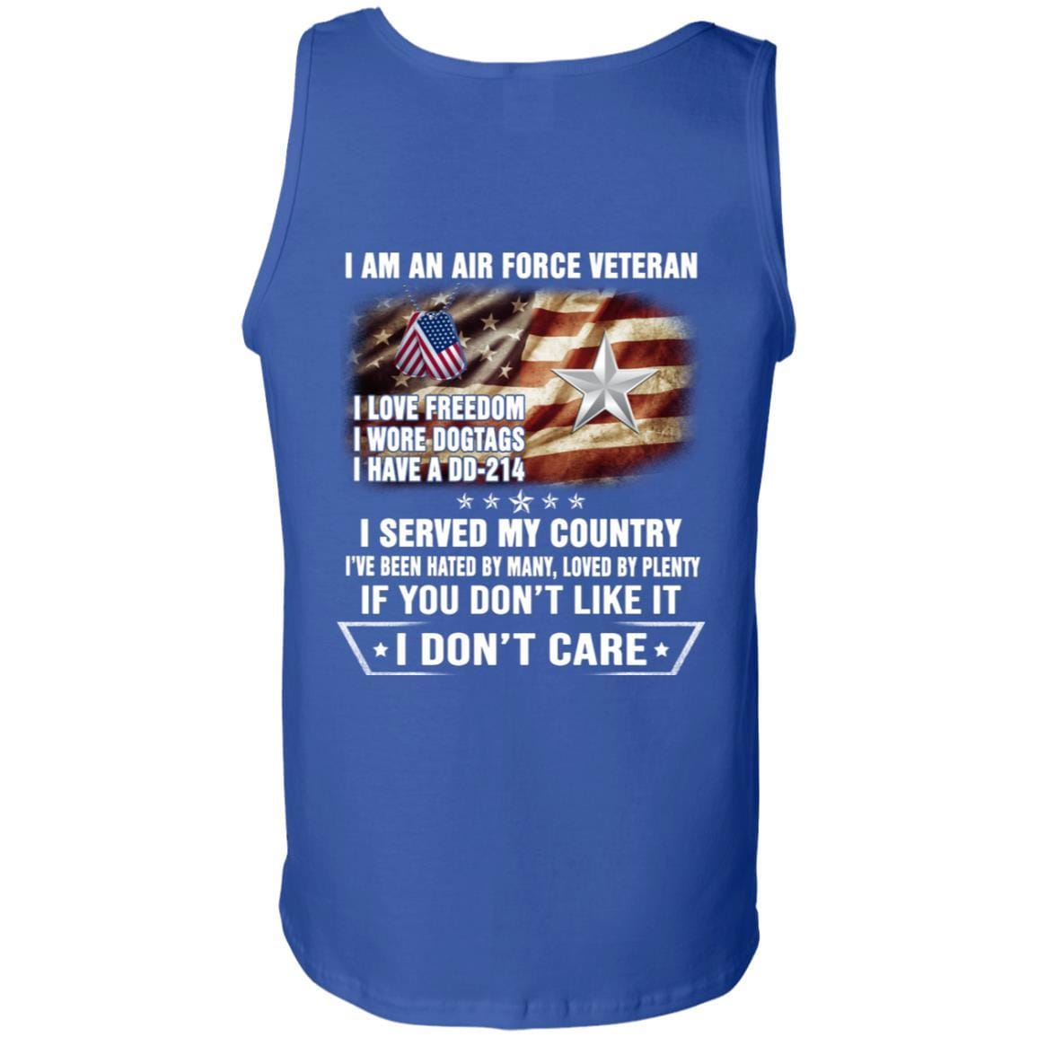 I Am An Air Force O-7 Brigadier General Brig O7 General Officer Ranks Veteran T-Shirt On Back-TShirt-USAF-Veterans Nation