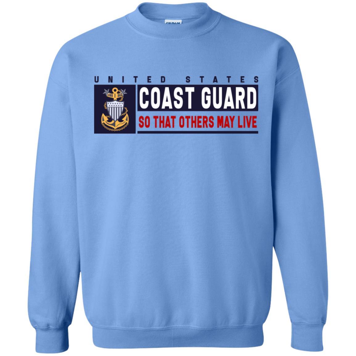 US Coast Guard E-9 So That Others May Live Long Sleeve - Pullover Hoodie-TShirt-USCG-Veterans Nation