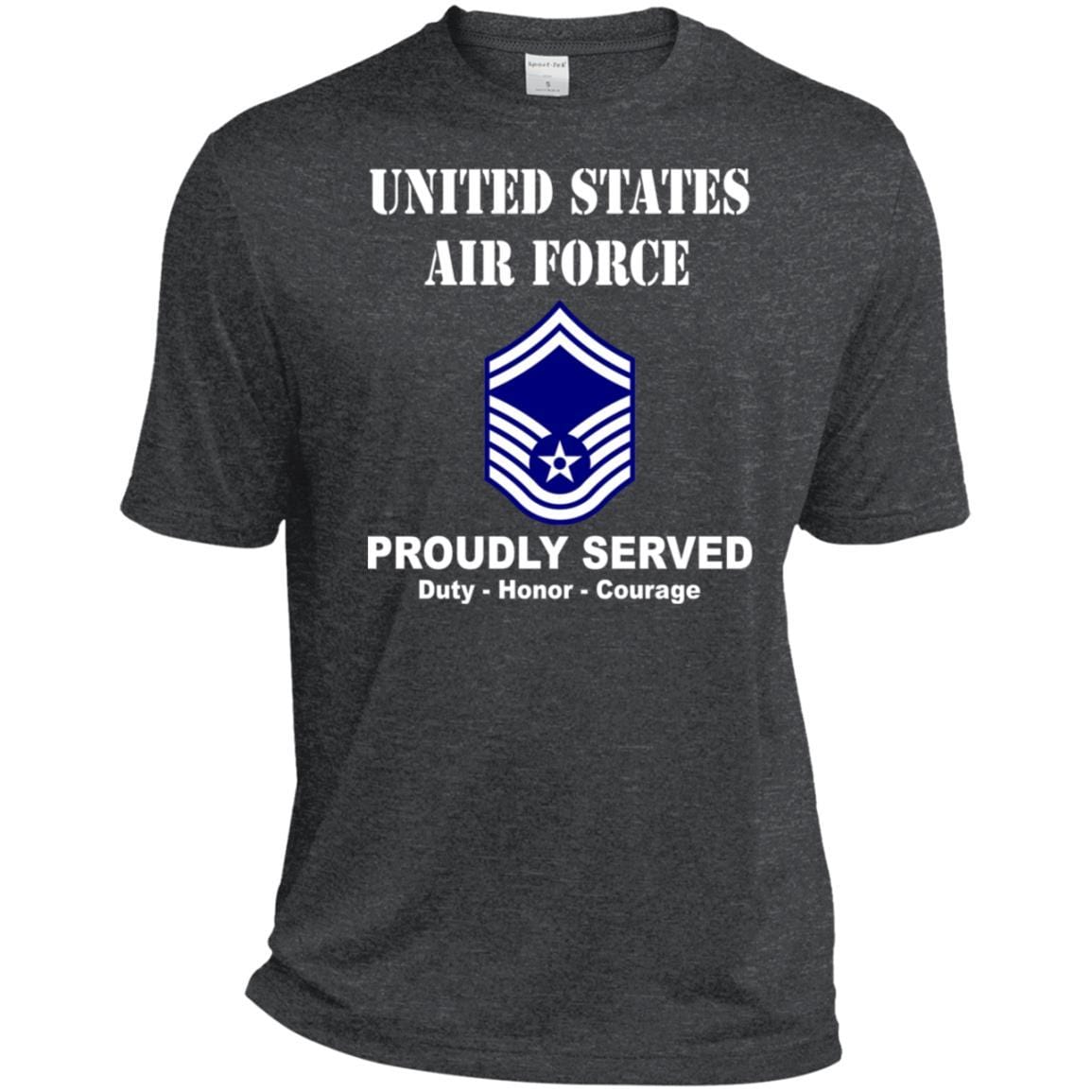 US Air Force E-8 Senior Master Sergeant SMSgt E8 Noncommissioned Officer T shirt Sport-Tek Tall Pullover Hoodie - T-Shirt-TShirt-USAF-Veterans Nation