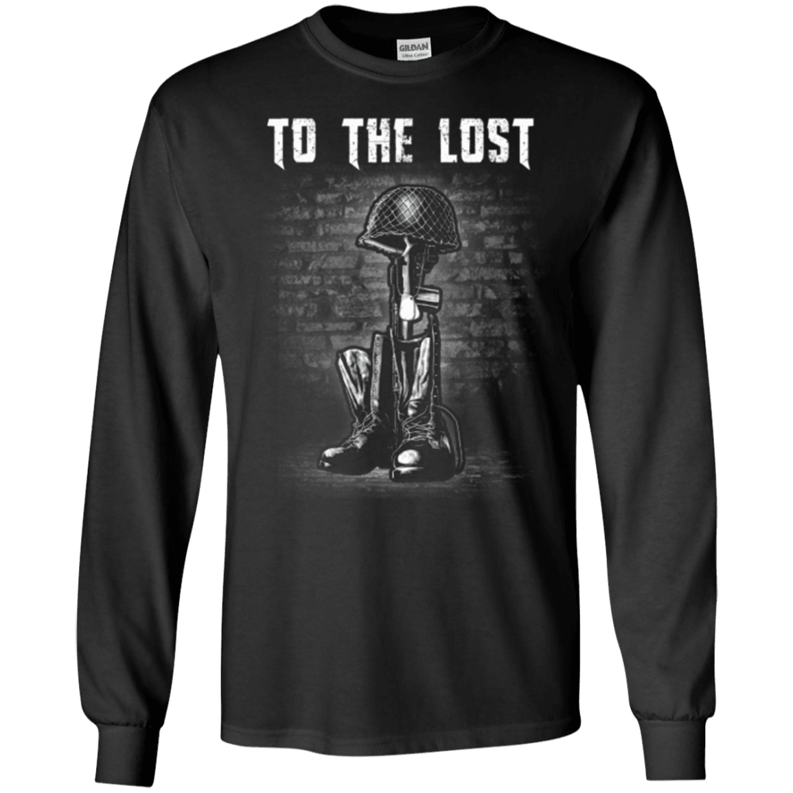 Military T-Shirt "To The Lost - Veteran"-TShirt-General-Veterans Nation