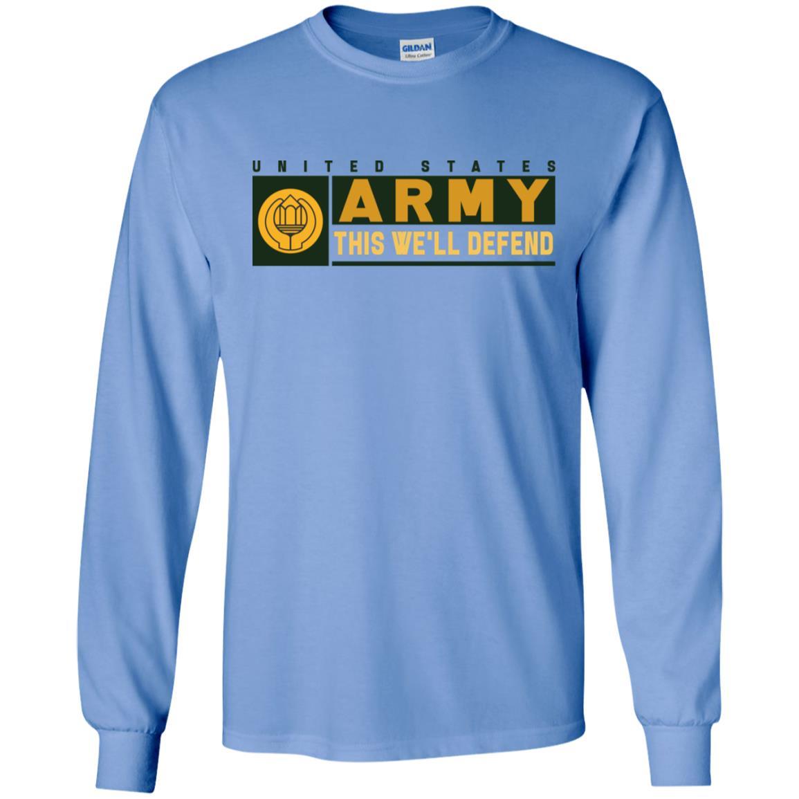 U.S Army Chaplain Assistant- This We'll Defend T-Shirt On Front For Men-TShirt-Army-Veterans Nation