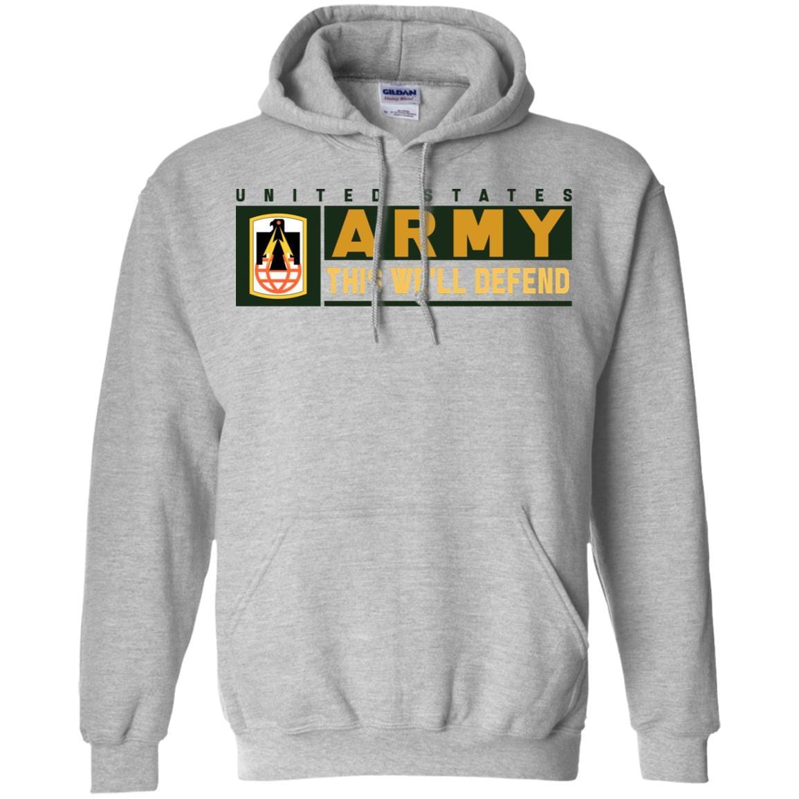 US Army 11TH SIGNAL BRIGADE- This We'll Defend T-Shirt On Front For Men-TShirt-Army-Veterans Nation