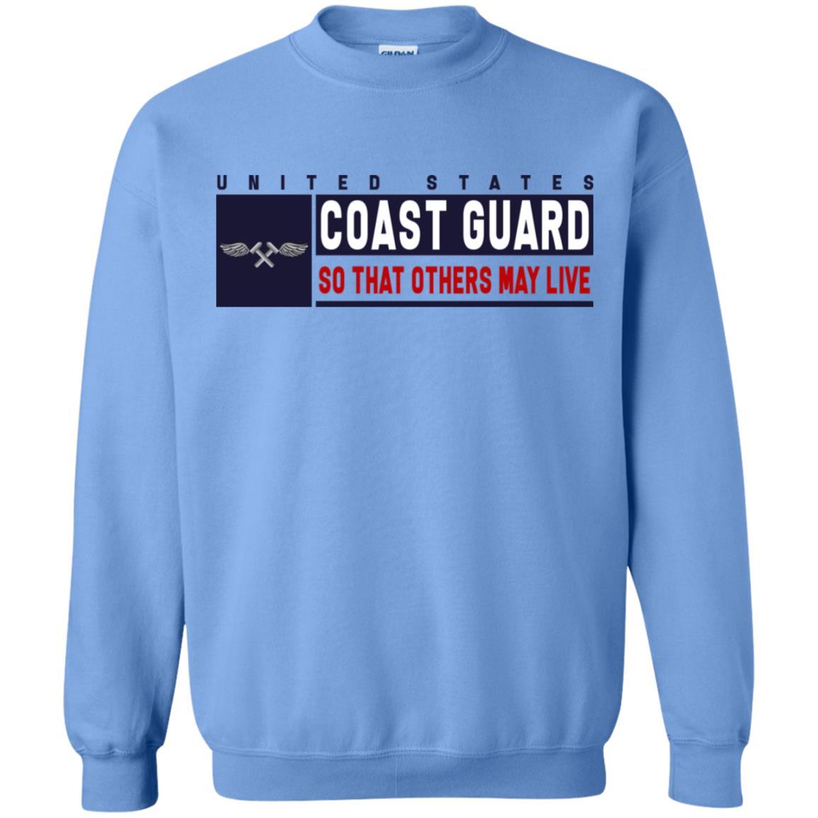 US Coast Guard Aviation Metalsmith AM Logo- So that others may live Long Sleeve - Pullover Hoodie-TShirt-USCG-Veterans Nation