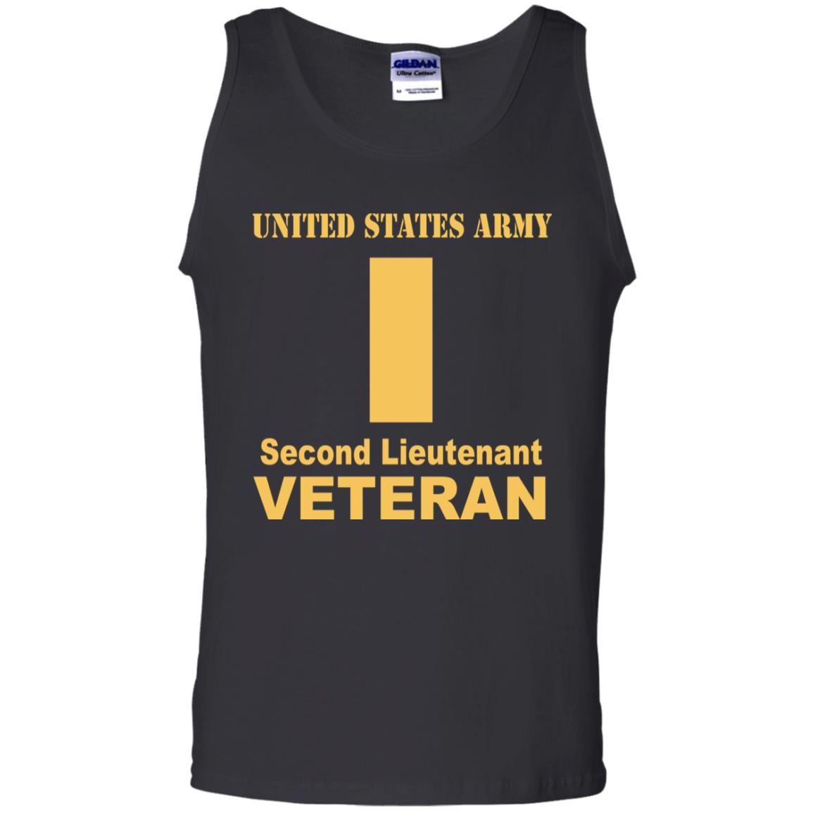 US Army O-1 Second Lieutenant O1 2LT Commissioned Officer Veteran Men T Shirt On Front-TShirt-Army-Veterans Nation