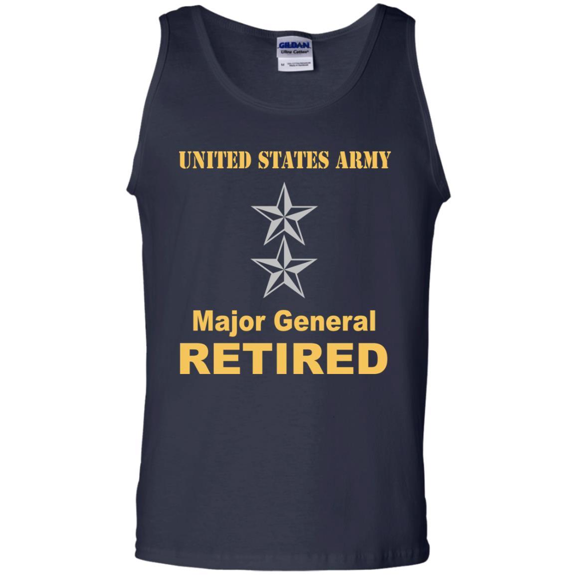 US Army O-8 Major General O8 MG General Officer Retired Men T Shirt On Front-TShirt-Army-Veterans Nation