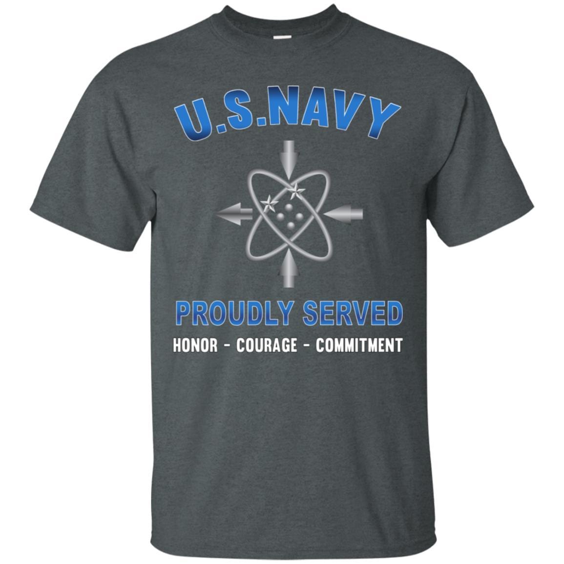 U.S Navy Data systems technician Navy DS - Proudly Served T-Shirt For Men On Front-TShirt-Navy-Veterans Nation