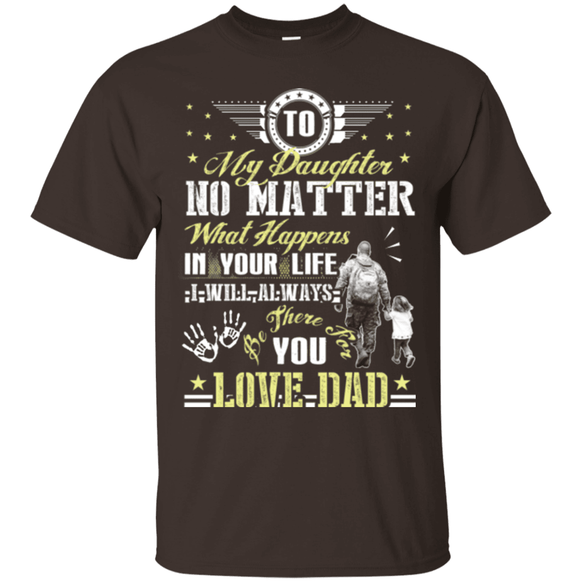 Military T-Shirt "Front"-TShirt-General-Veterans Nation