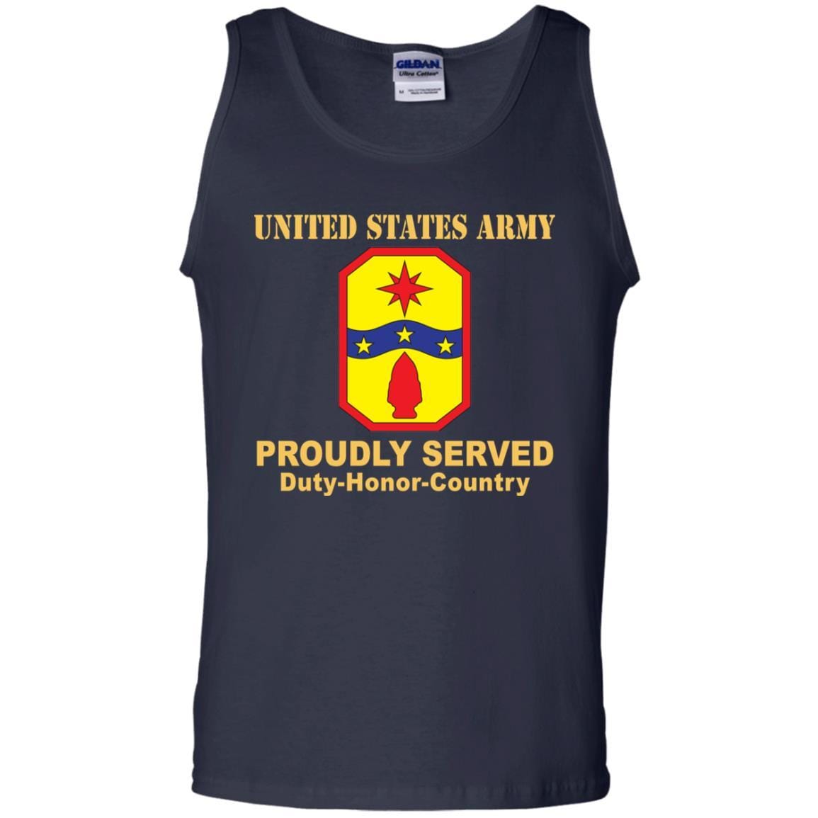US ARMY 371ST SUSTAINMENT BRIGADE- Proudly Served T-Shirt On Front For Men-TShirt-Army-Veterans Nation